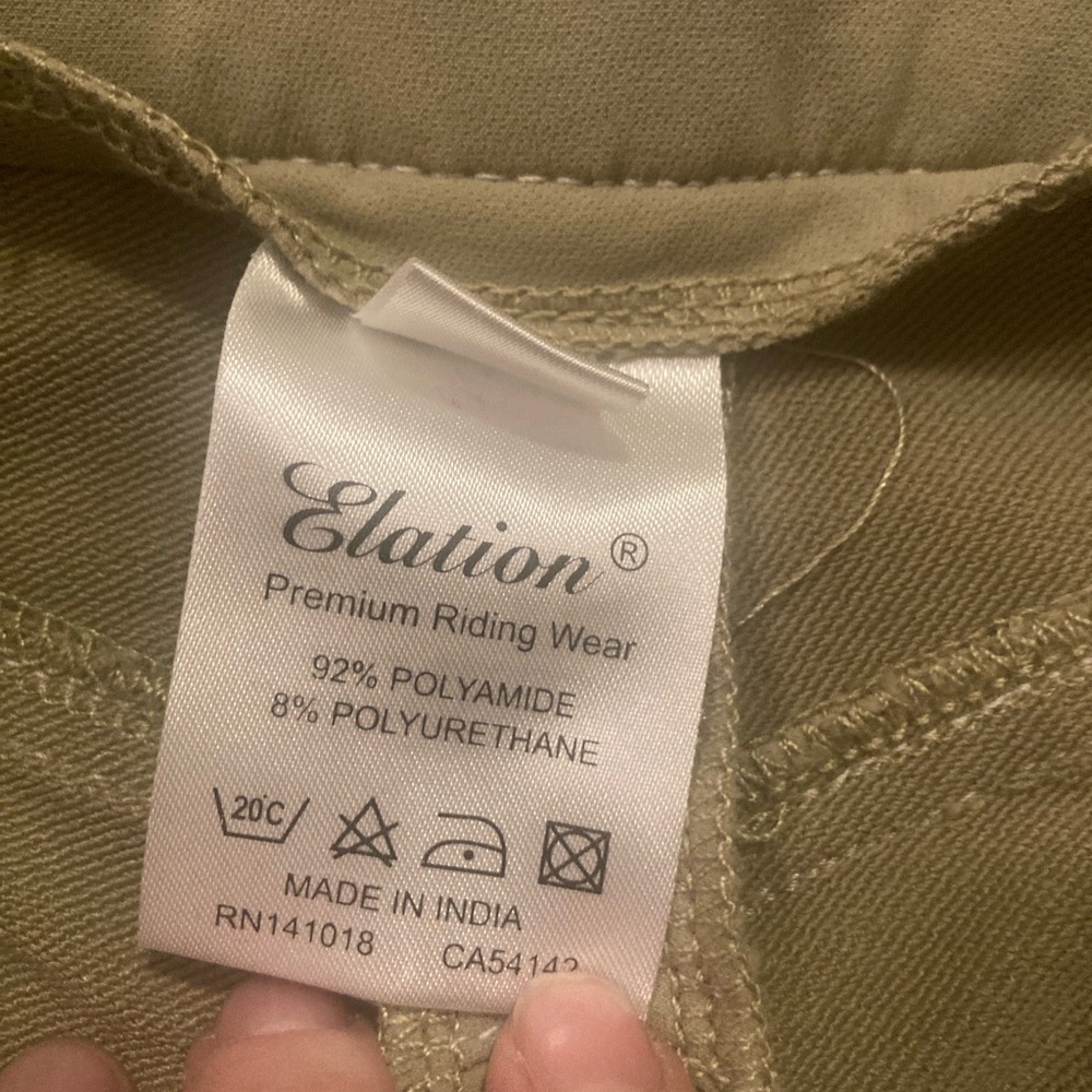 Tan Equestrian Riding Pants - Picture 7 of 10